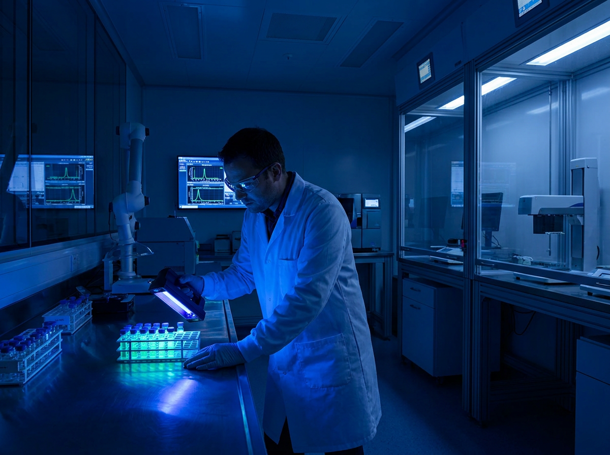 Flux Labs quality control laboratory
